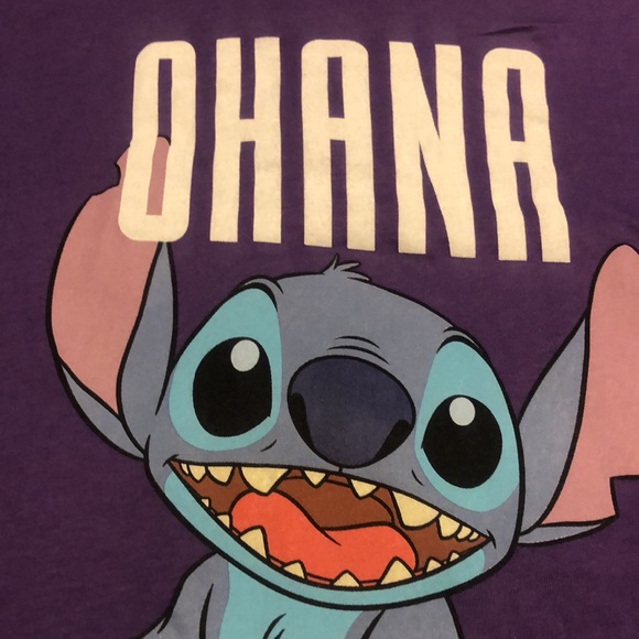 Disney Stich Ohana T-shirt Sz small - Picture 3 of 6